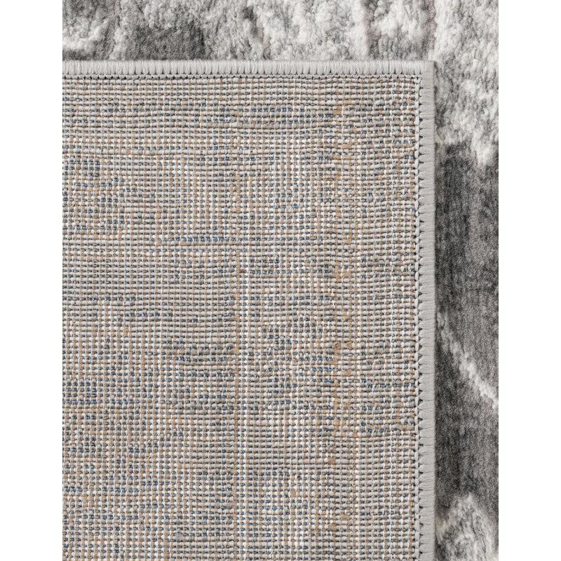 Musselman Rug, Square 5'3", Gray