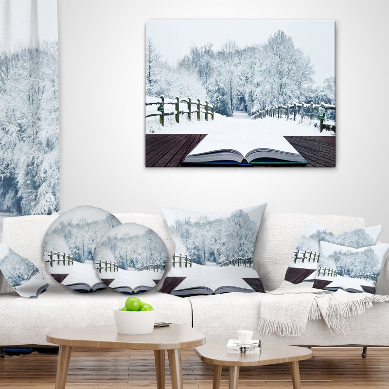 Coussin Schafer Landscape Winter Wonderland