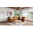 Capri 3x2 100% Full Top Grain Leather Sectional-95382475-95382476