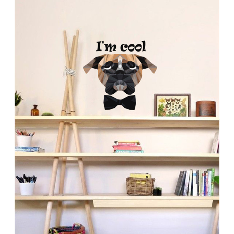 Animals Wall Decal, 10" H x 11" W