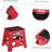Akrivi Red Foldable Step Stool