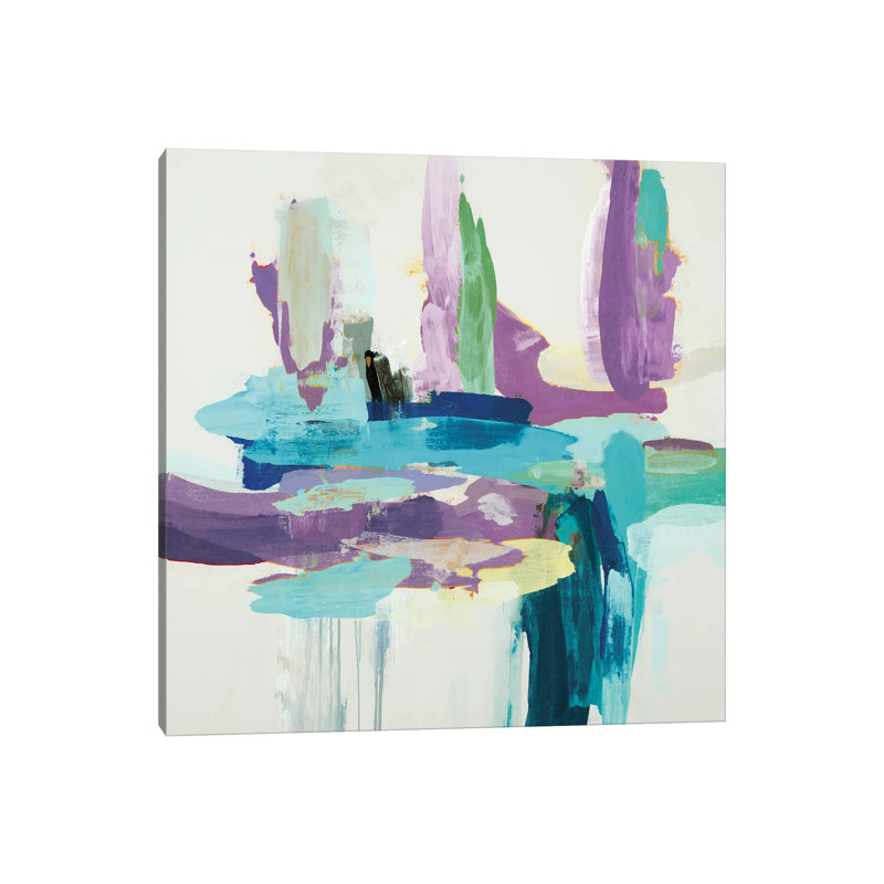 Synergy II - bleu et mauve 3 pièces, H 12 po x l 12 po