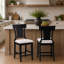 Tabouret de bar et de comptoir en bois massif Gober-1418835682-1344002445