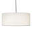 Catey 3 - Light Brushed Nickel Powder Coat Pendant