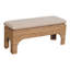 Boucle Upholstered Bench