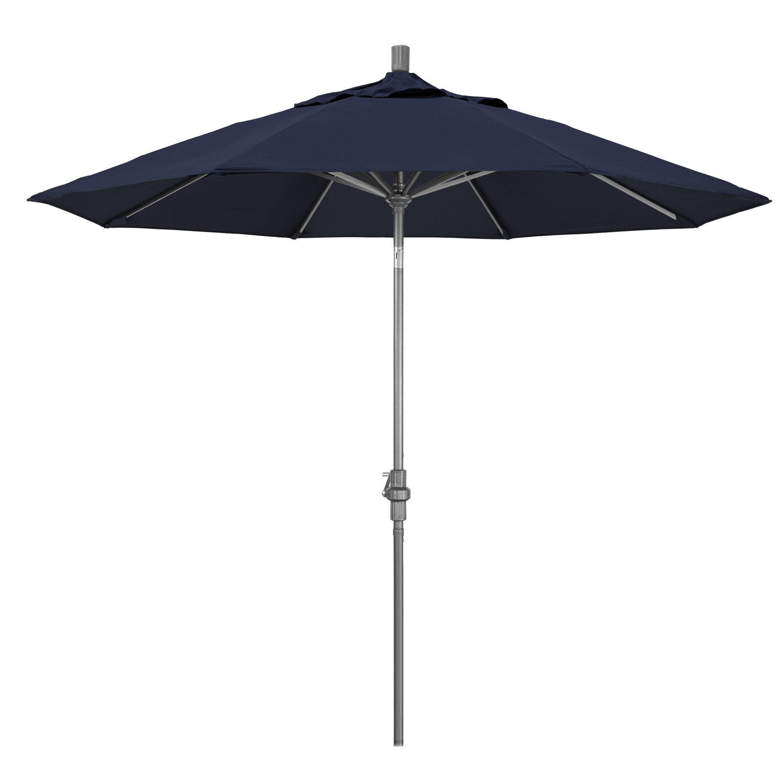 Romany 108'' Outdoor Umbrella, Navy Blue- Olefin