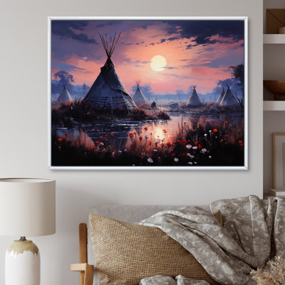 " Native Tipi Mystic Gathering "