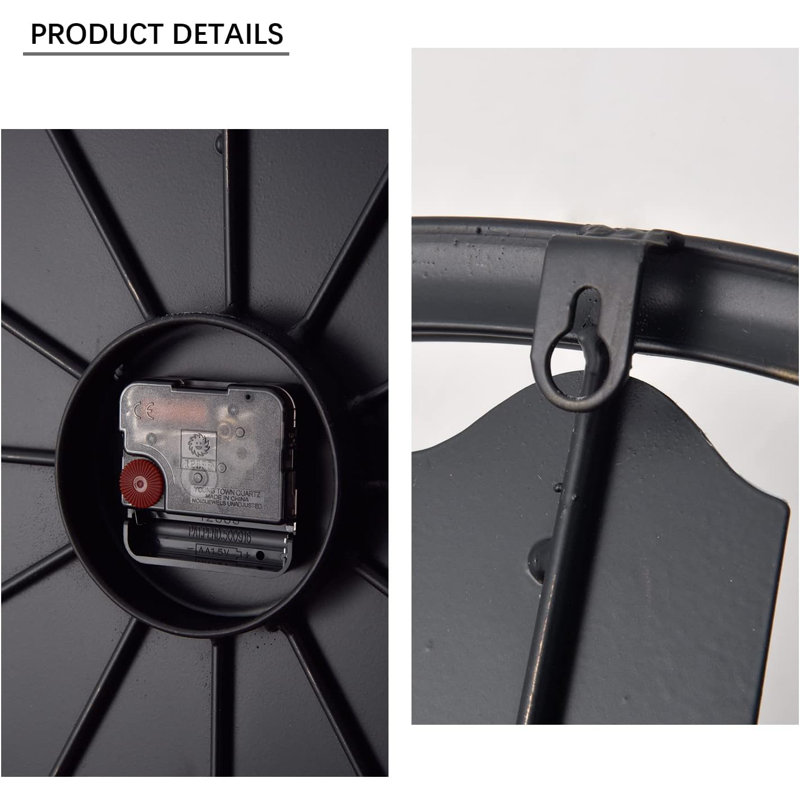 Metal Wall Clock
