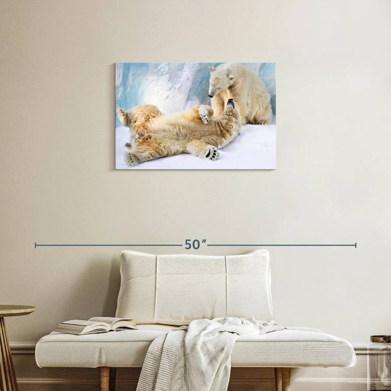 Ours polaires Brampt, H 20 po x l 30 po