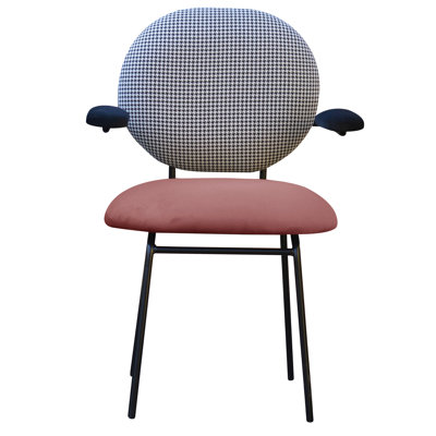 Plum Velvet Armchair