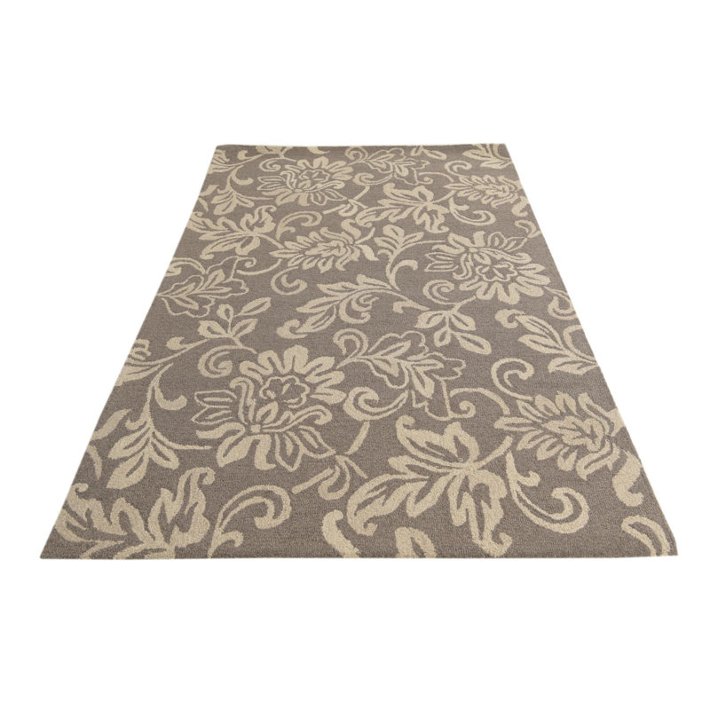 Tapis taupe 5x8