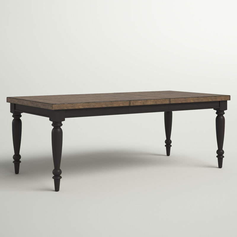 Sonntag 40 " Extendable Rectangular Dining Table, Black