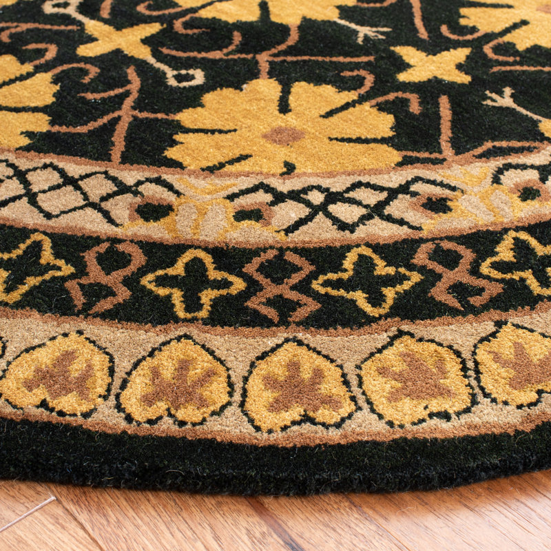 Tosca Classic Hand Tufted Wool Oriental Rug, Round 6'