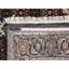 Tapis noué à la main en laine et soie de 175 KPSI Tebraz Mahi 4 pi x 6 pi 3 po noir riche 7BF4A349CC2042F3BF863C00C193C5A2