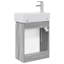 Single Bathroom Vanity with Ceramic Basin-1345671172