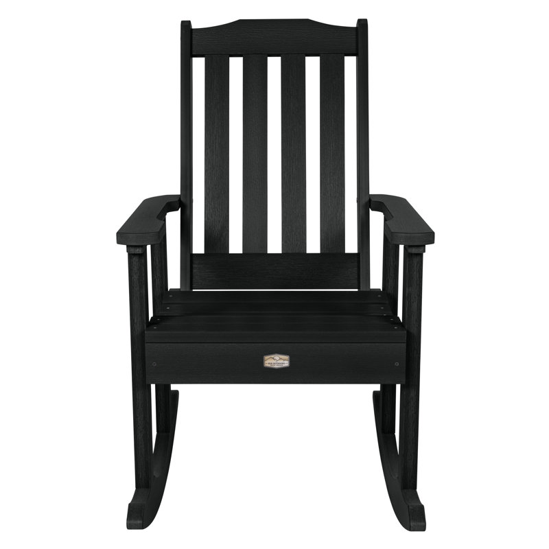 Chaise berçante d'extérieur en plastique, Abysse