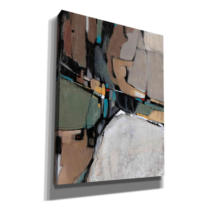 «Conjonction II» par Tim O'toole, art mural sur toile, H 34 po x l 26 po x P 1,5 po