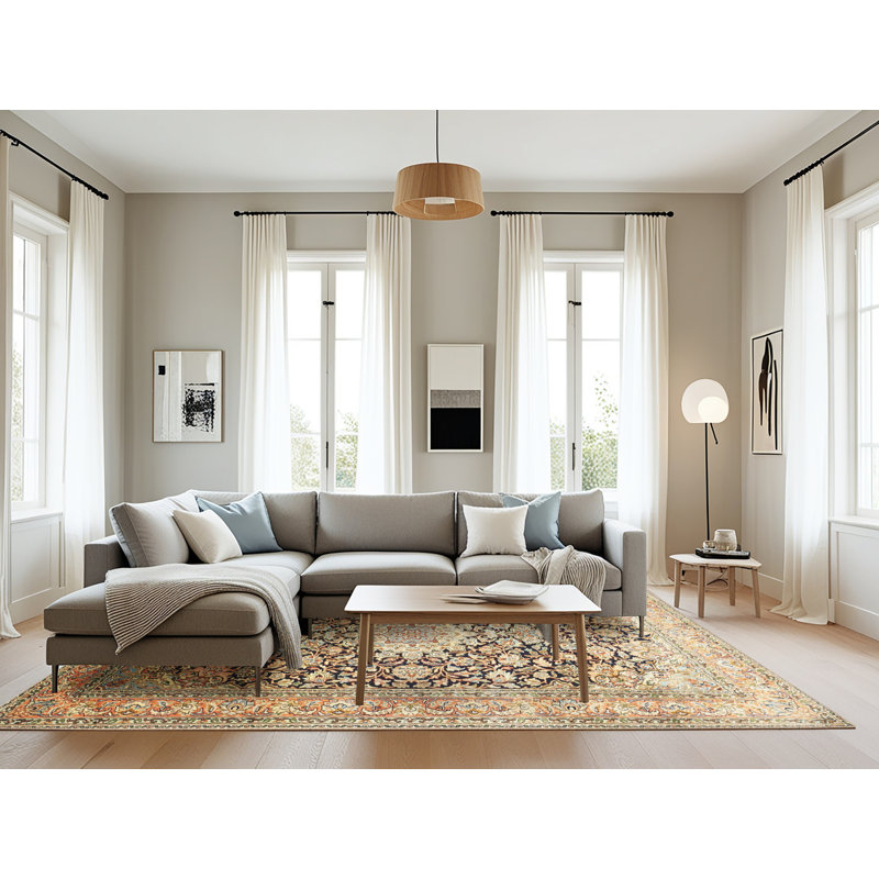 Kaylen Oriental Indoor Rug, Rectangle 8' x 12'