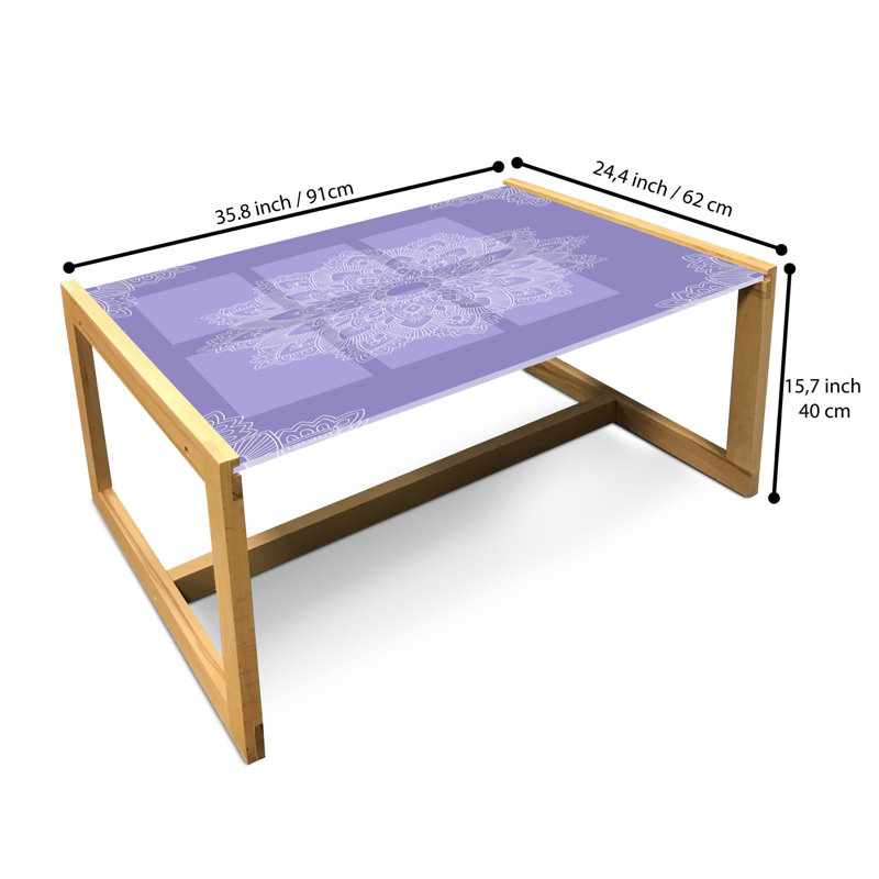 Jalna Sled Coffee Table, 40cm H x 91cm W x 62cm D