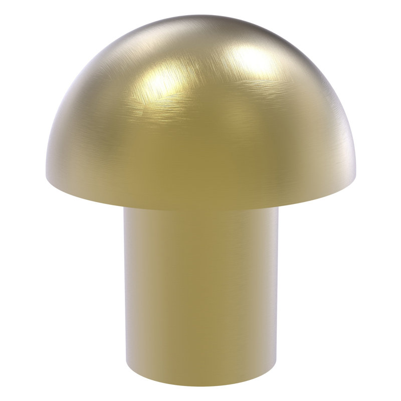 Poignée champignon Ballenas, Laiton satiné
