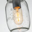 Luminaire suspendu en verre Mason à 2 lumières Camelot