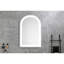 Miroir mural de salle de bain 20 * 30 avec éclairage à DEL haute luminosité + fonction anti-buée séparée + gradateur-1673354309