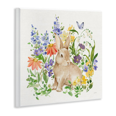 Plaque murale «Celebrate Spring Bunny» par Katrina Pete