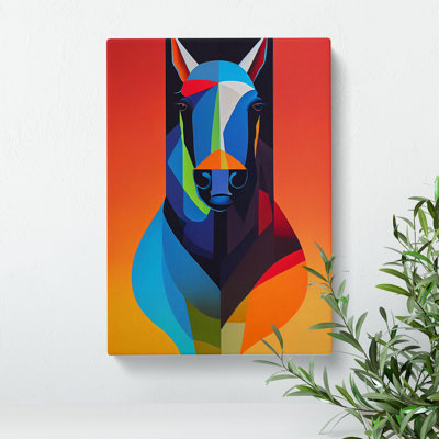 Abstract Horse No.4 - Wall Art