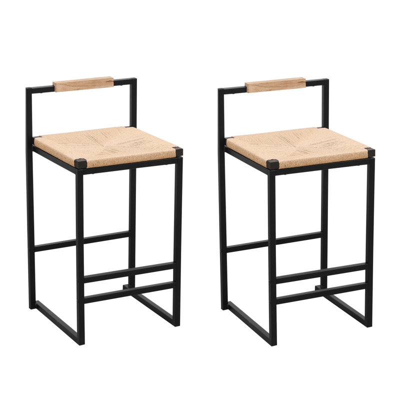Hanar 25.94'' H Upholstered Metal Side Chair, 2