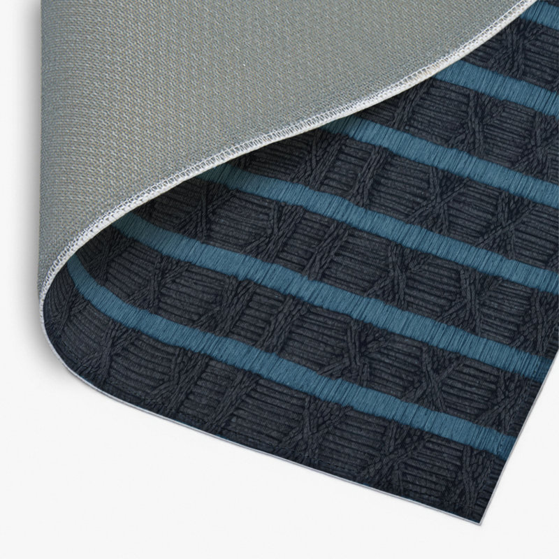 Tapis noir intérieur et extérieur Trellis, Rectangulaire 8 pi x 10 pi