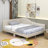 Full Upholstered Daybed With Headboard And Armrest-7689228