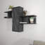 Olida Modern Wallshelf with a Cabinet-1391755150