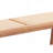 Velentina Rattan & Natural Finish Bench