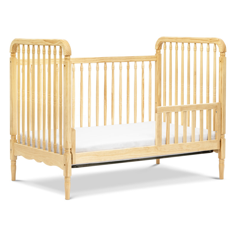 Liberty 3-in-1 Convertible Spindle Crib, Natural