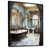 Black Floater Framed