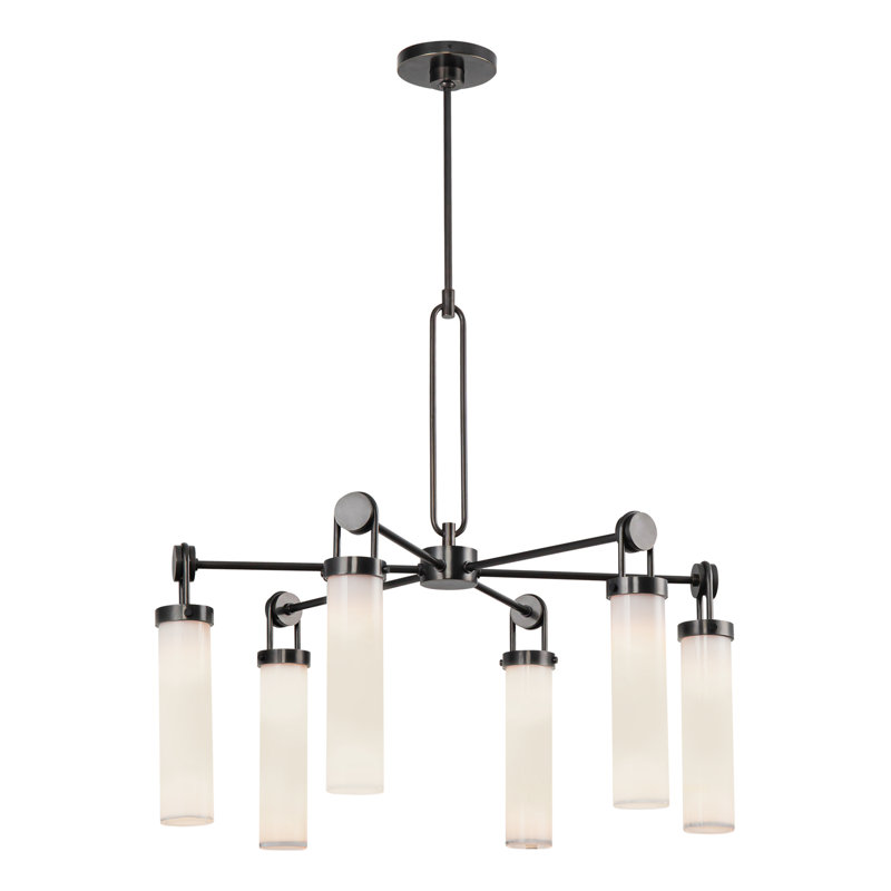Wynwood 6 - Light Chandelier, Urban Bronze