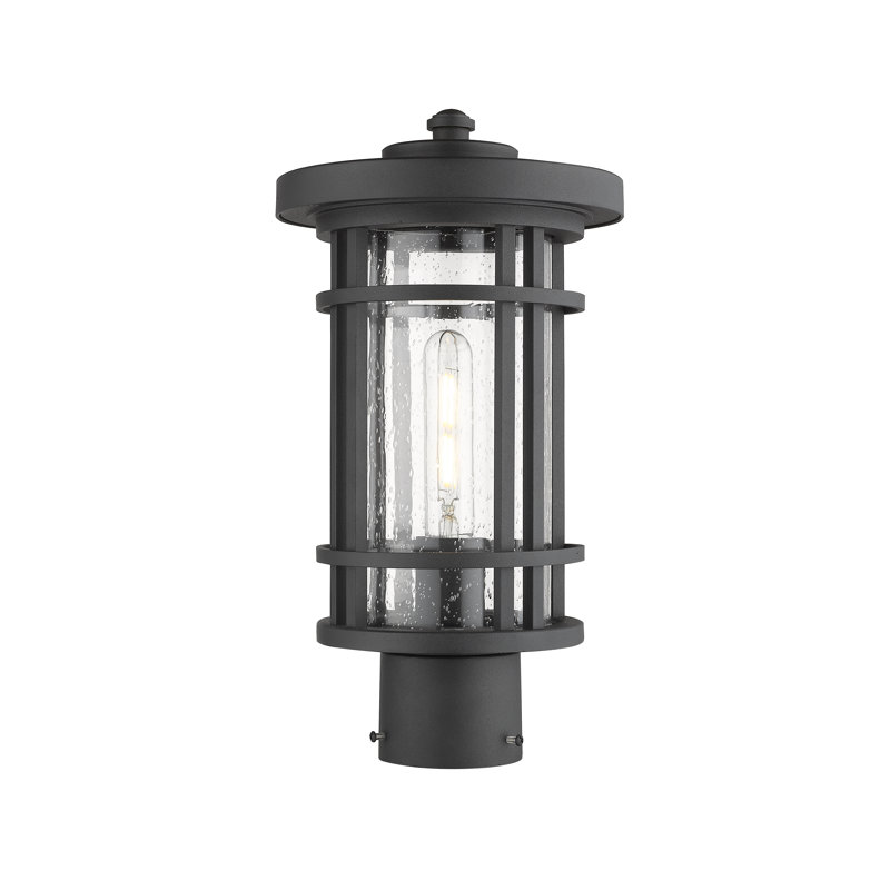 Luminaire suspendu à 1 lumière Maag, Noir