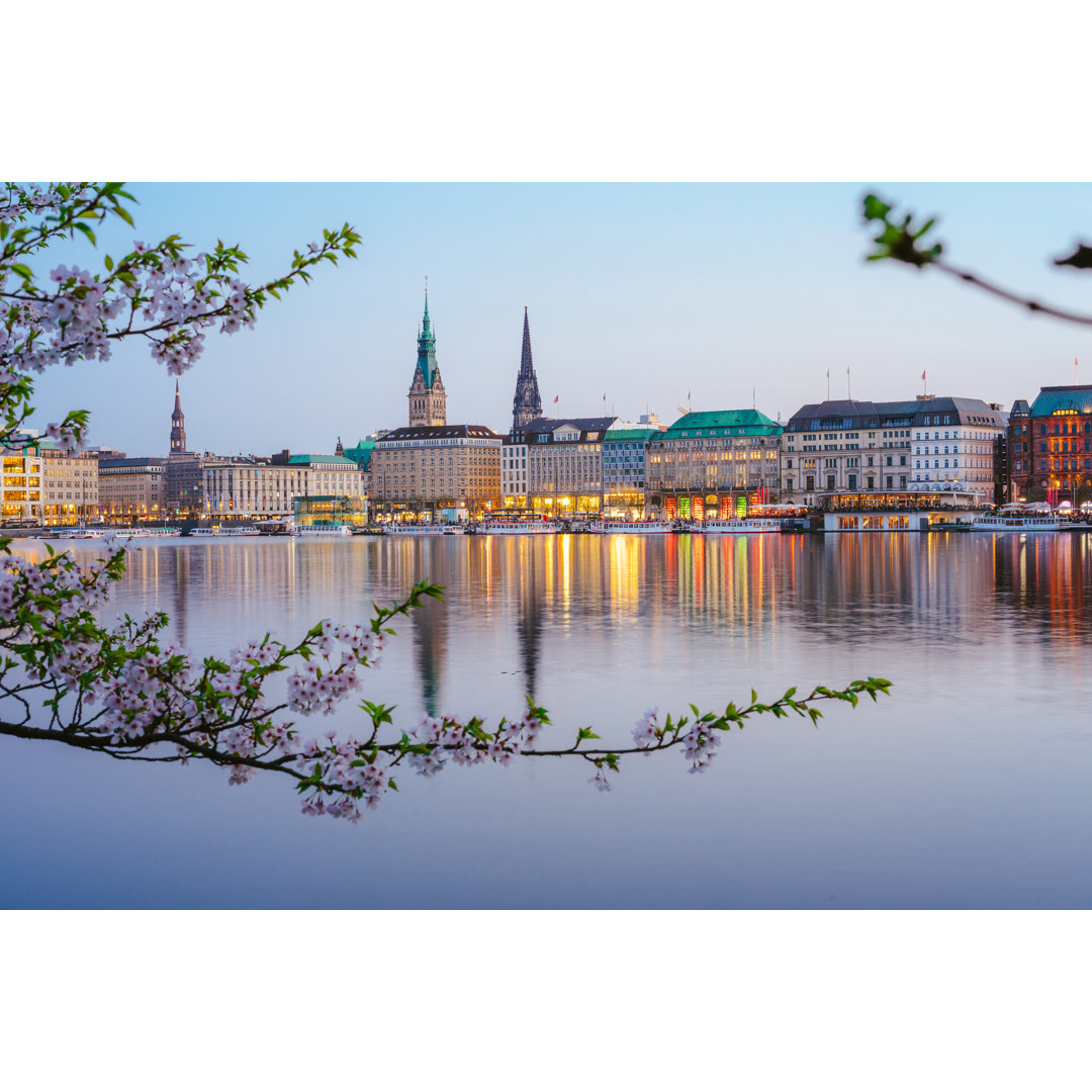 Alster Fluss - Leinwandfoto