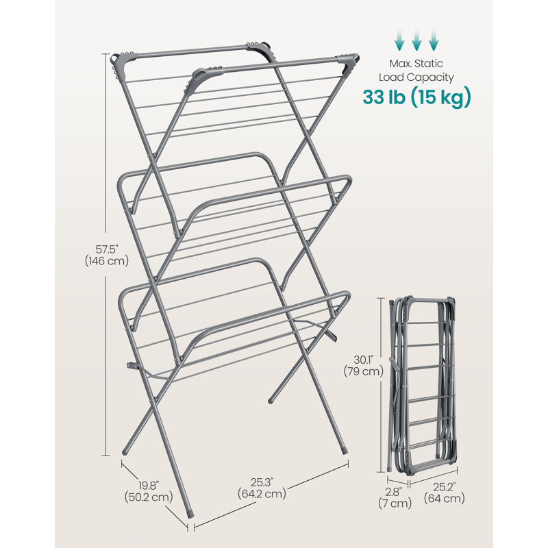 Polypropylene X-Frame Drying Rack