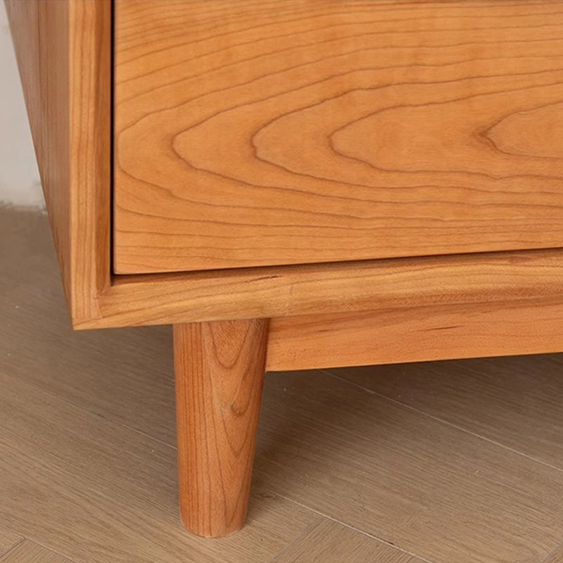 Buffet décoratif minimaliste de style japonais, 35.43" H x 55.12" W x 15.75" D