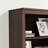 VAUXHILL & CO. Halston Multi-Depth Bookcase Adjustable Shelf Unit, Doors, Cherry