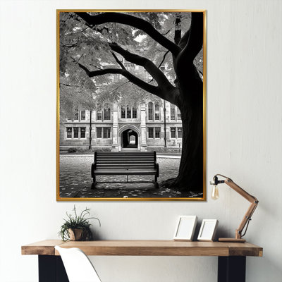 «College University Winter Photo II» sur toile