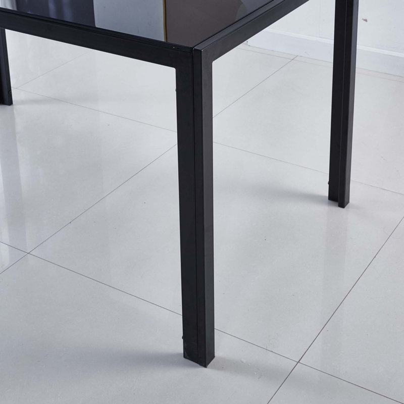 Northrup Sleek Glass Dining Table