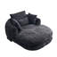 1 Seater Cotton Blend Sofa