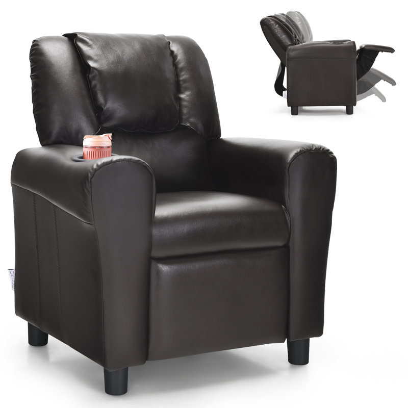 Fauteuil inclinable pour enfants Kinchen, Brun