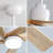 52 Inch Ceiling Fan With Dimmable LED Light 5 Solid Wood Blades Smart Remote Control Reversible DC Motor Ceiling Fan