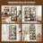 1 Pcs 5-tier Bookshelf Bookcase With Metal Frame & Dual Anti-tipping Kits Storage Rack-1703568920