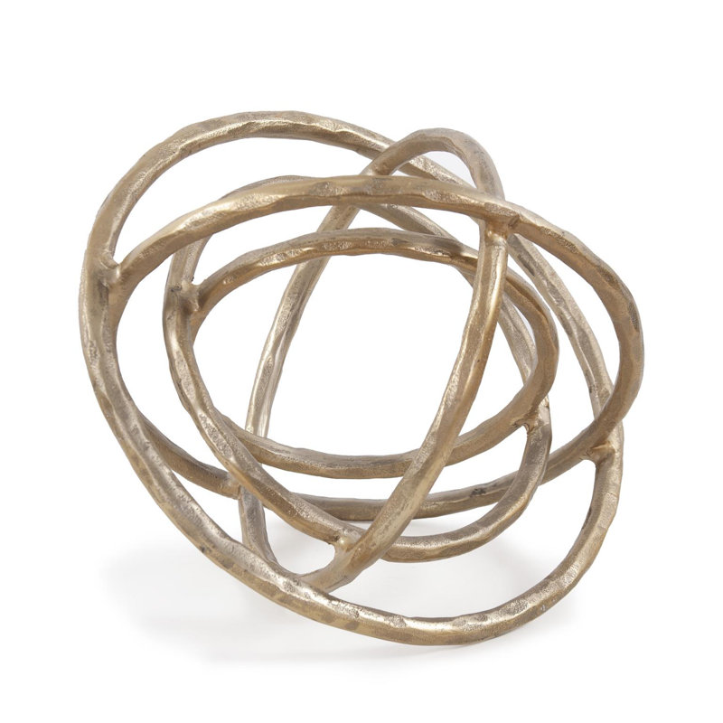 Sculpture Planète anneaux