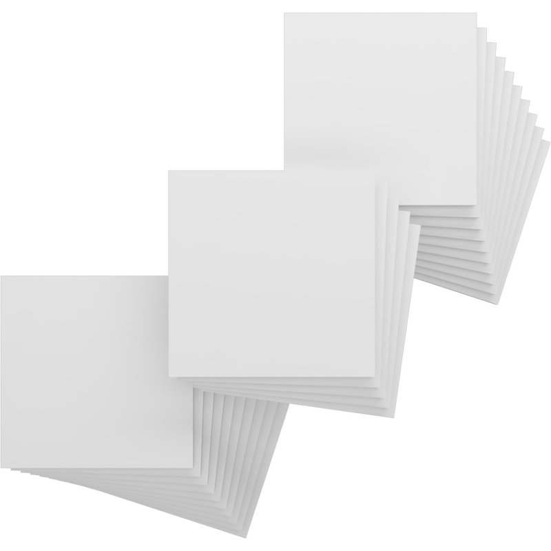 Panneaux de loisirs en PVC, H 11,75 po x l 11,75 po x P 0,5 po