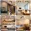 Ceiling light 2/3-light E14 glass modern swivelling 350 ° Correena-134932246